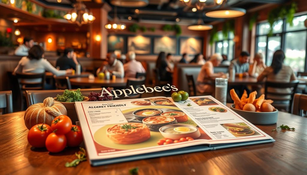 Applebee's allergy-friendly menu