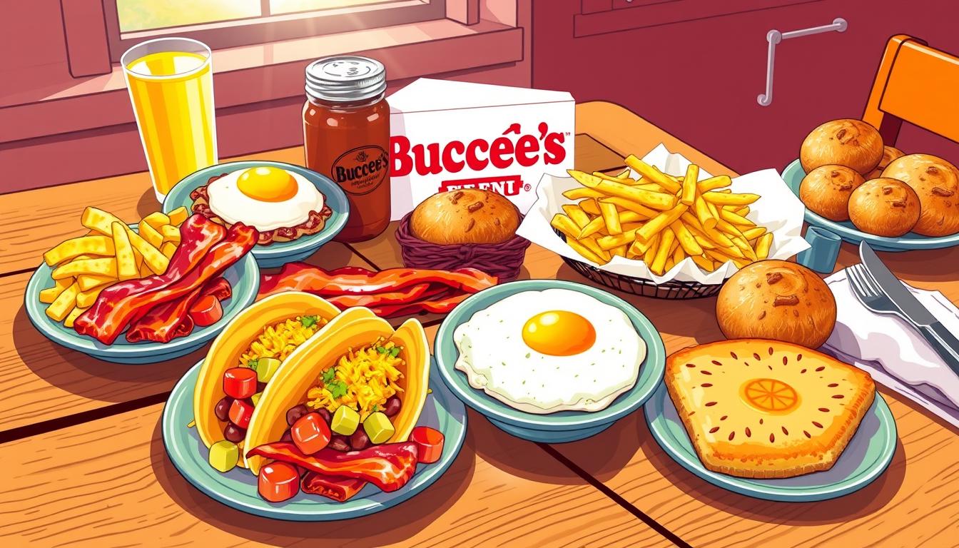 Buc-ee's Breakfast Menu