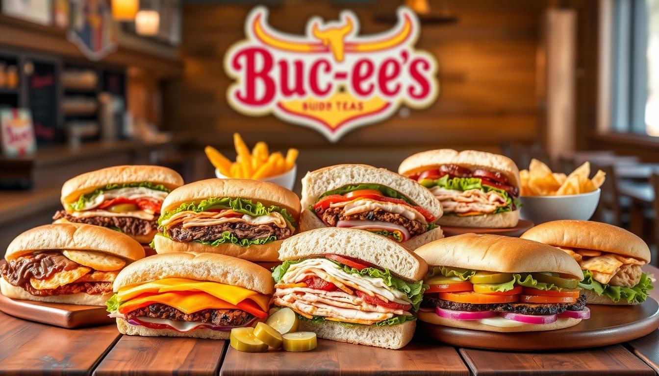 Buc-ee's Sandwich Menu