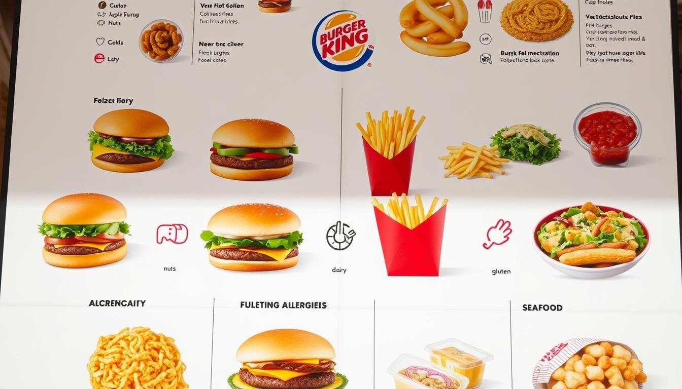 Burger King Allergen Menu