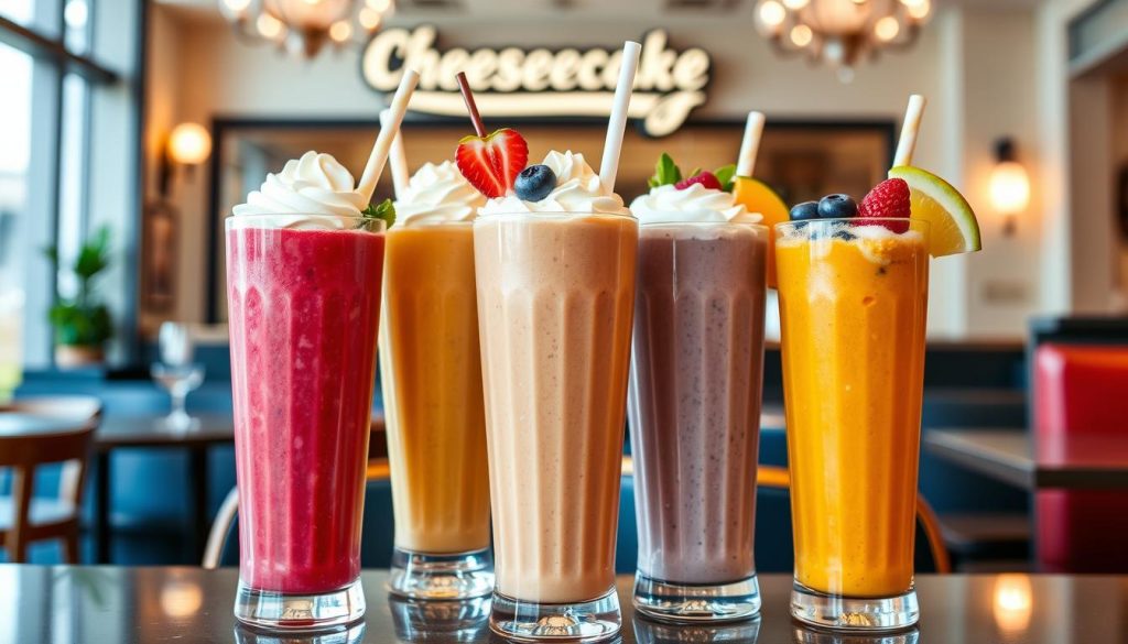 Cheesecake Factory smoothies