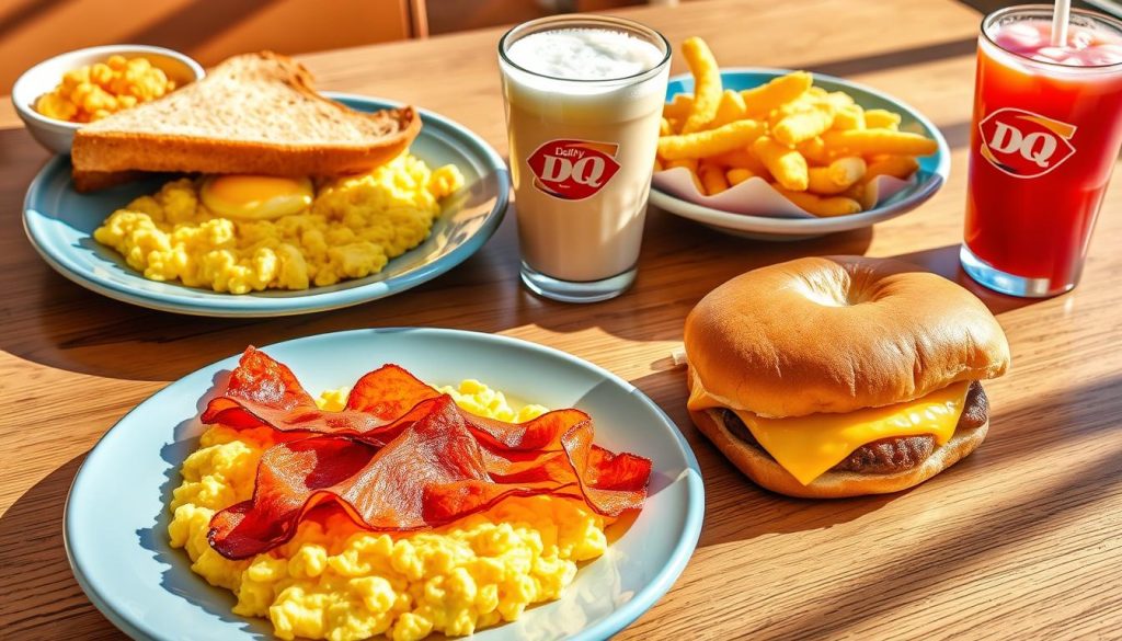 Dairy Queen Grill & Chill breakfast items