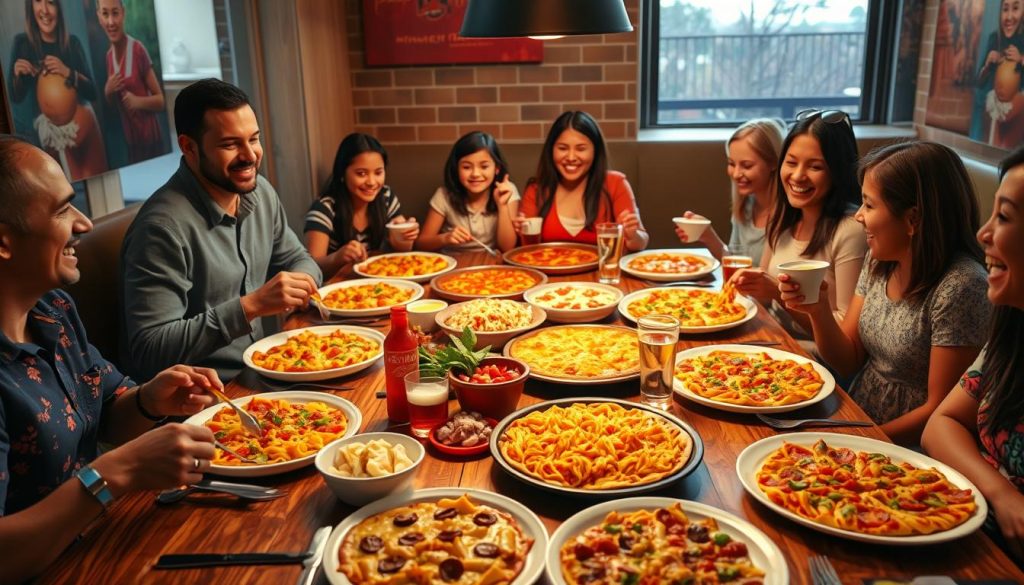 Family meal deals at Pizza Hut