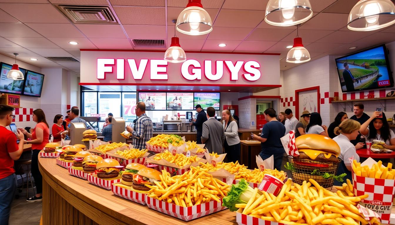 Five Guys Burgers And Fries Menu