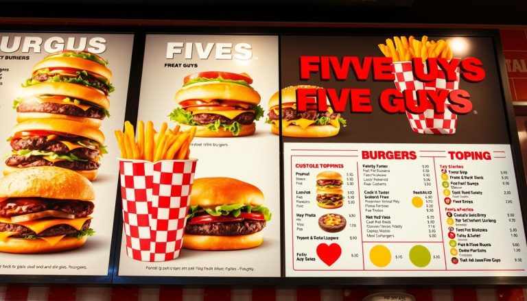 Five Guys Menu