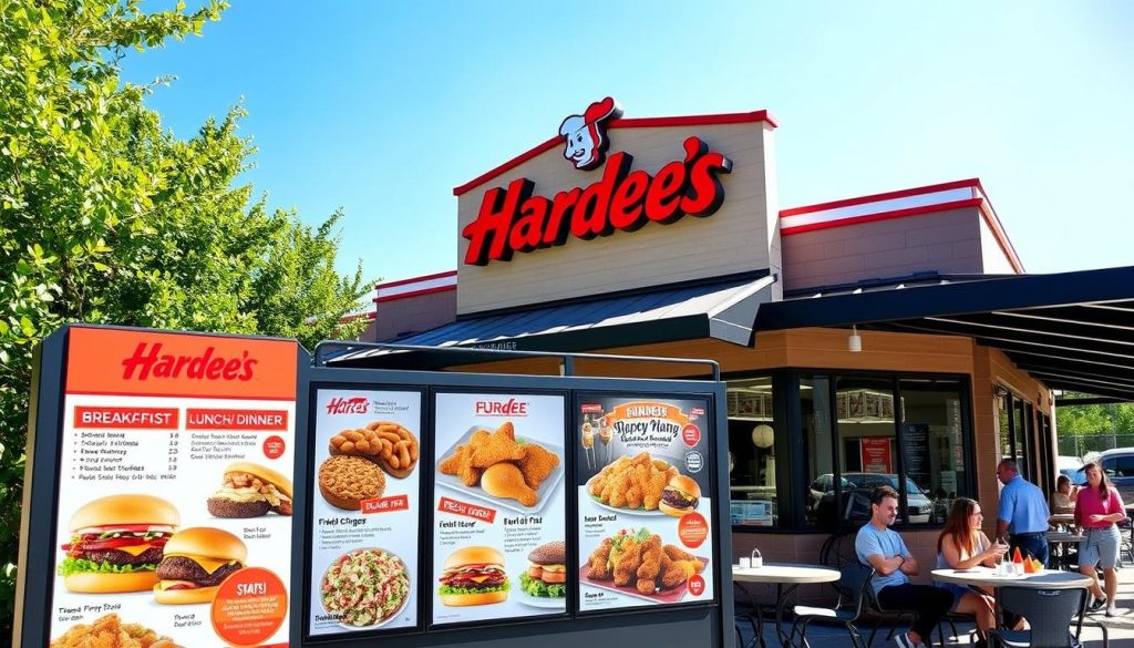 Hardees menu near me