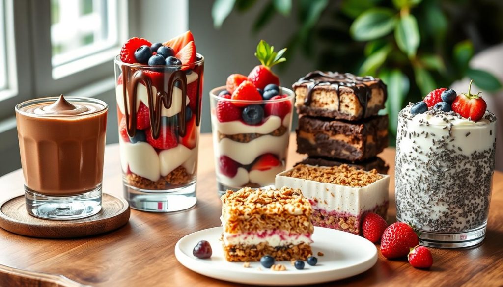 Health-conscious desserts