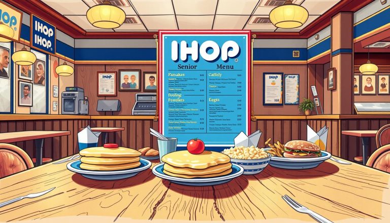 IHOP Senior Menu With Prices