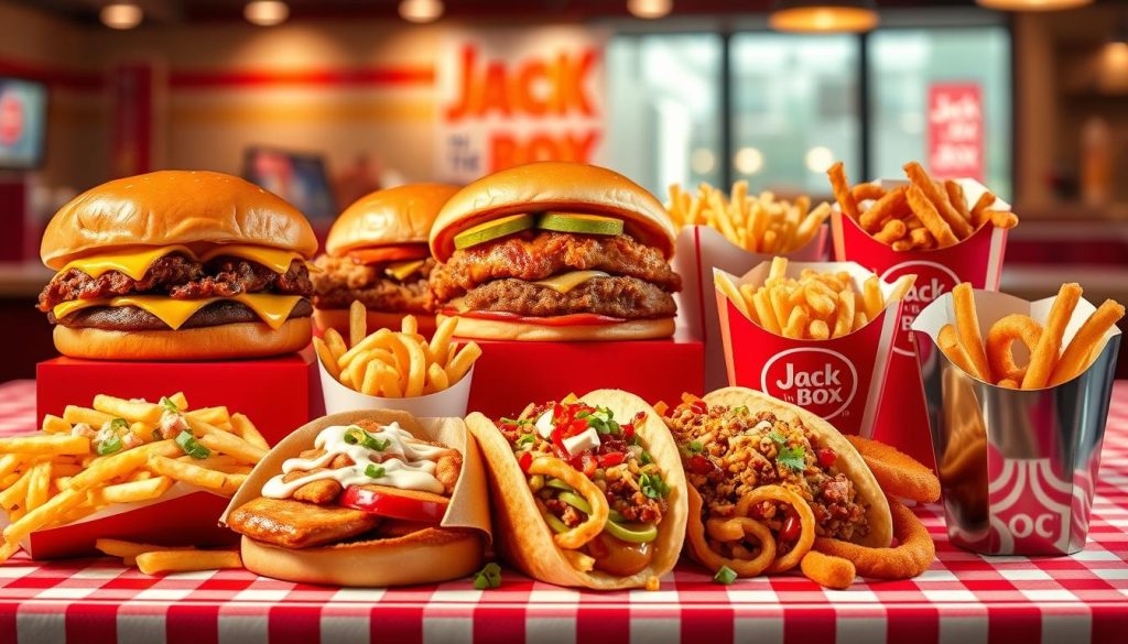 Jack in the Box menu