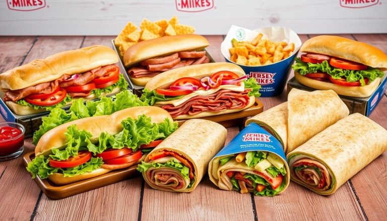 Jersey Mike's menu