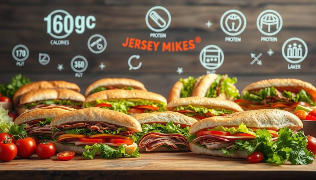 Jersey Mike's nutrition information