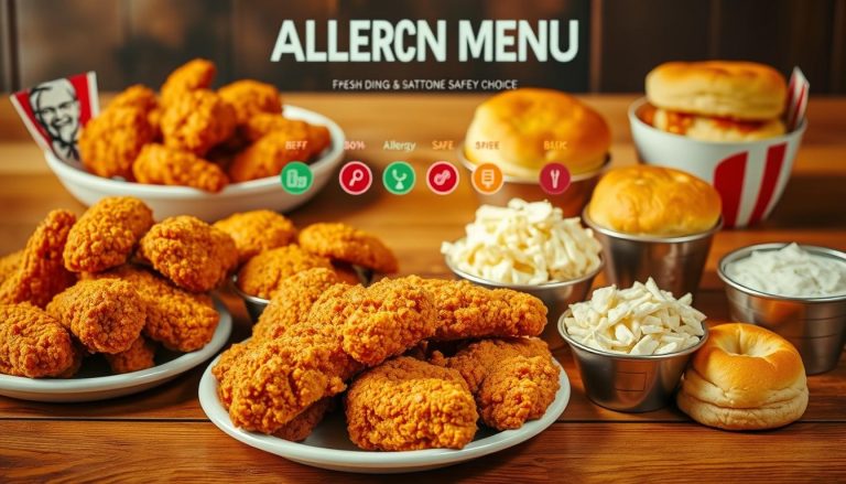 KFC Allergen Menu