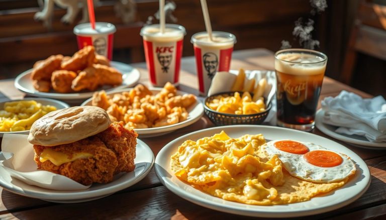 KFC Breakfast Menu