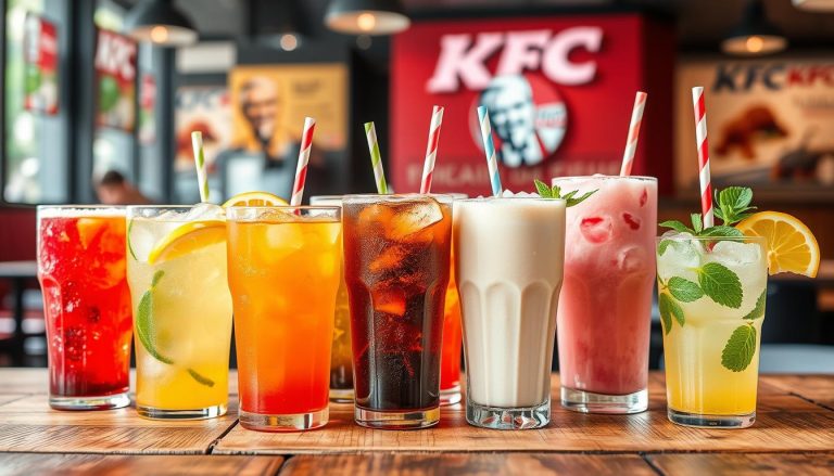 KFC Drinks Menu