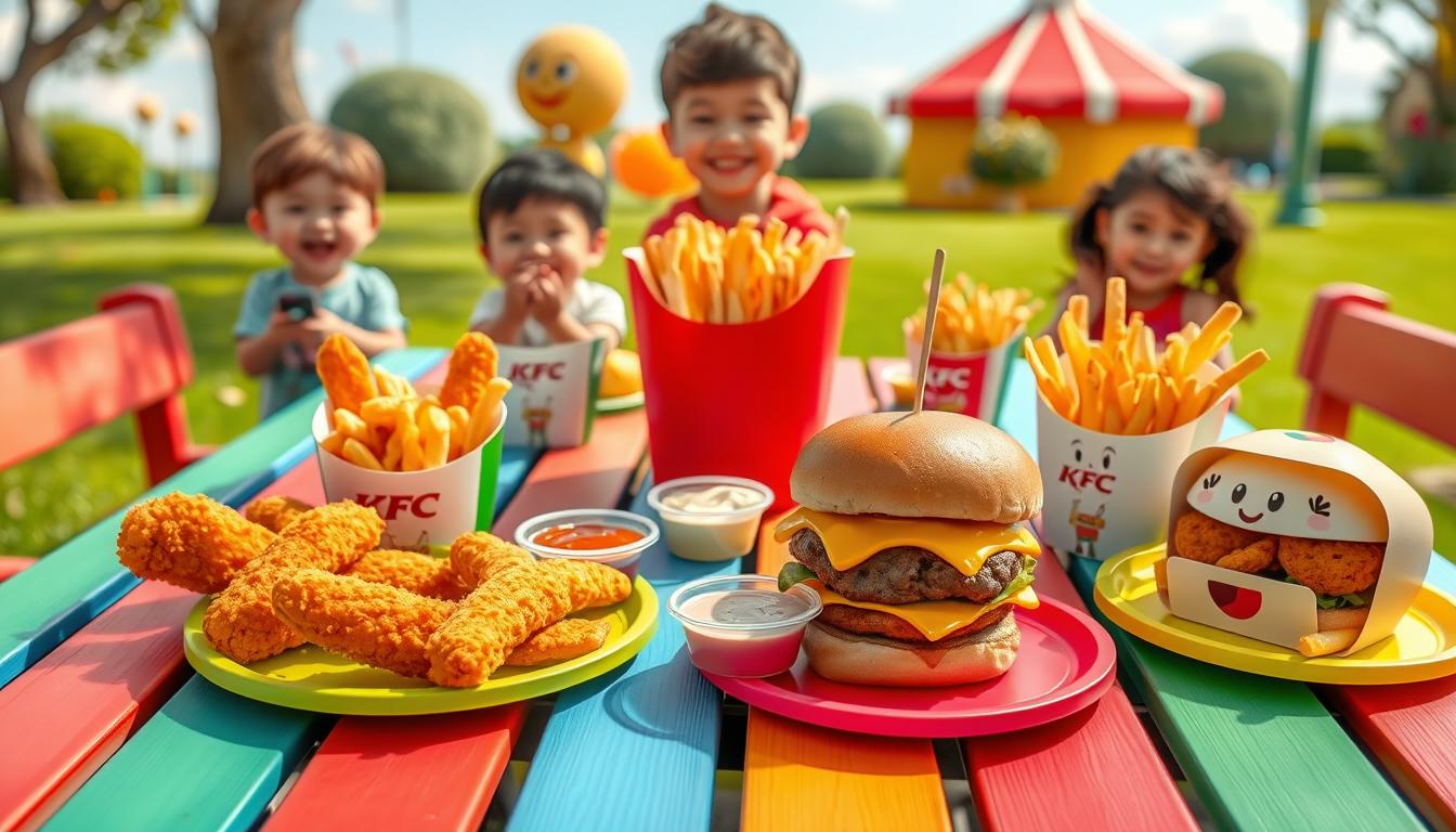 KFC Kids Menu