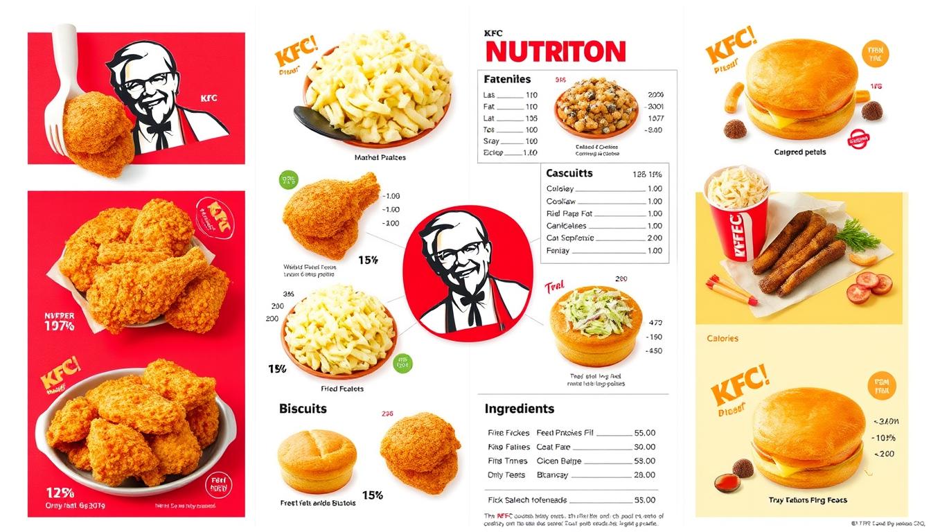 KFC Nutrition Menu