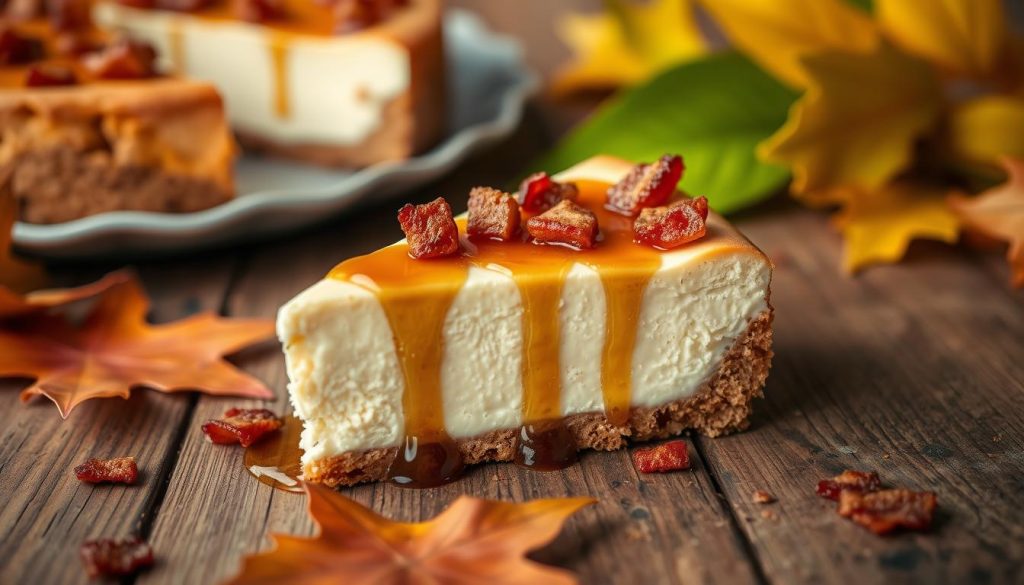 Maple Bacon Cheesecake