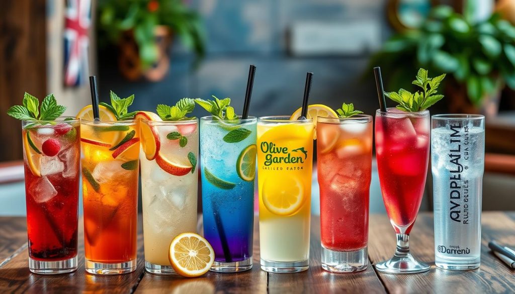 Olive Garden beverages