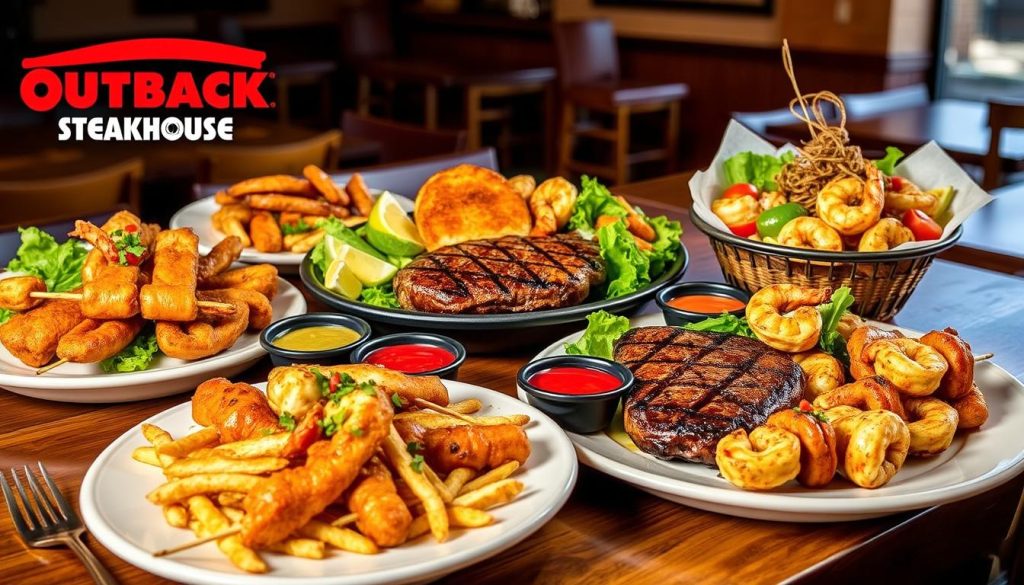 Outback Steakhouse lunch combos