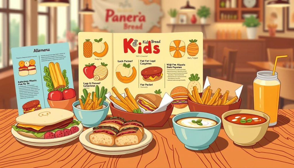 Panera kids menu allergens