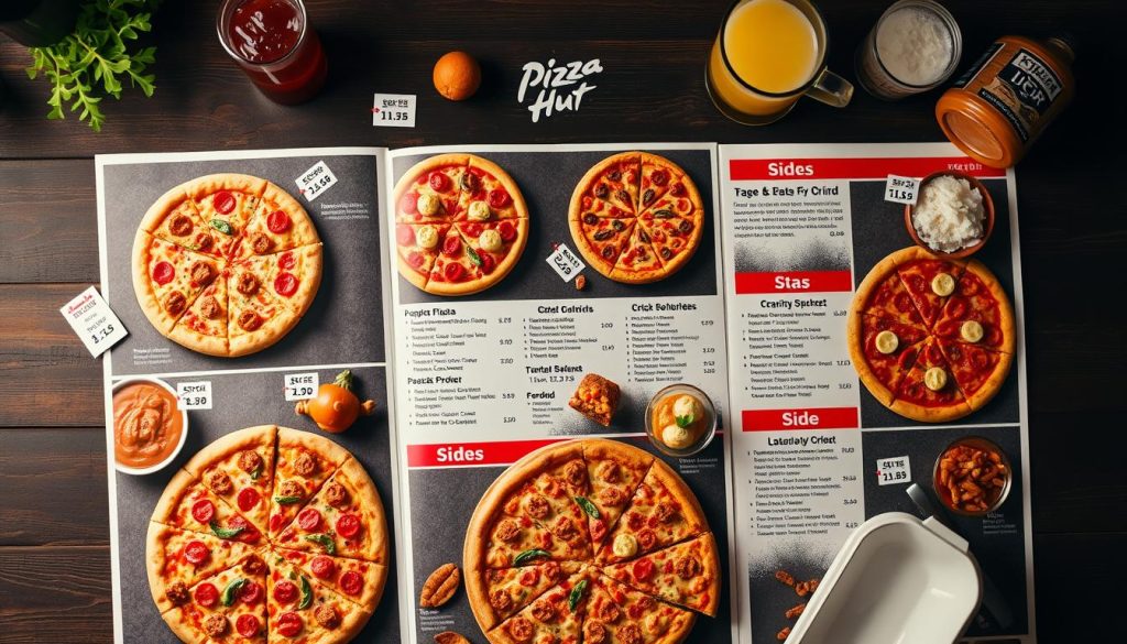 Pizza Hut menu prices