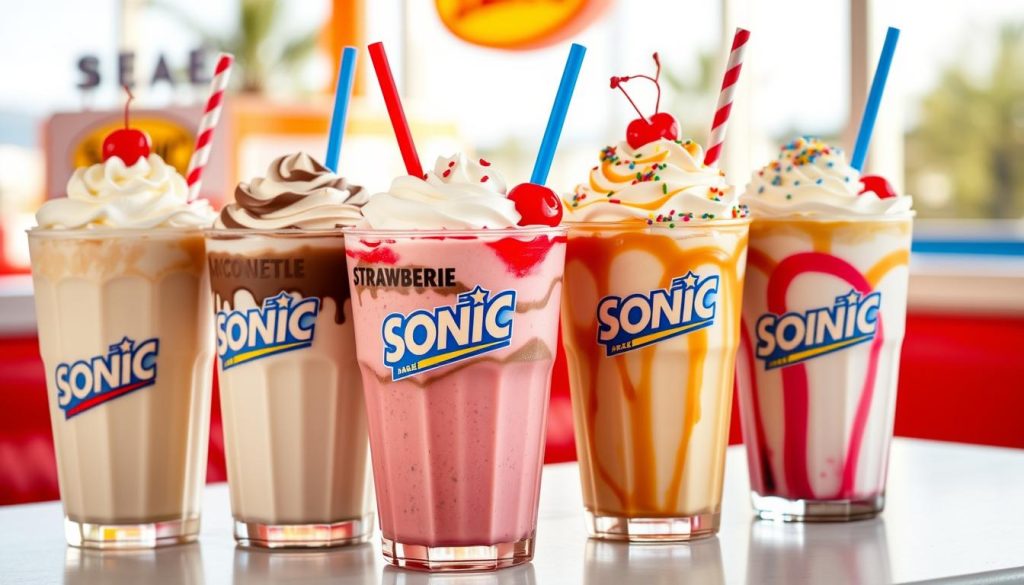 Sonic shake flavors