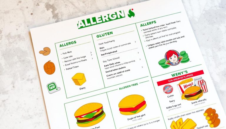 Wendy's Allergen Menu