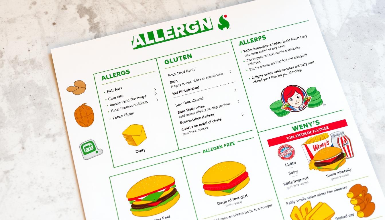 Wendy's Allergen Menu