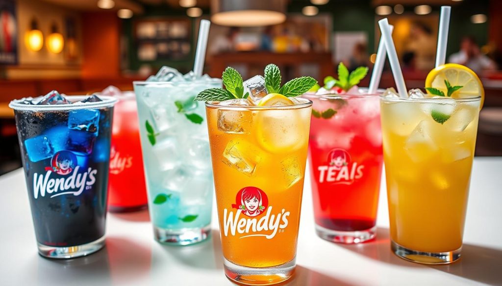 Wendy's beverage options