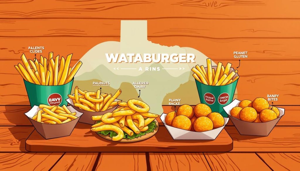 Whataburger side dishes allergens