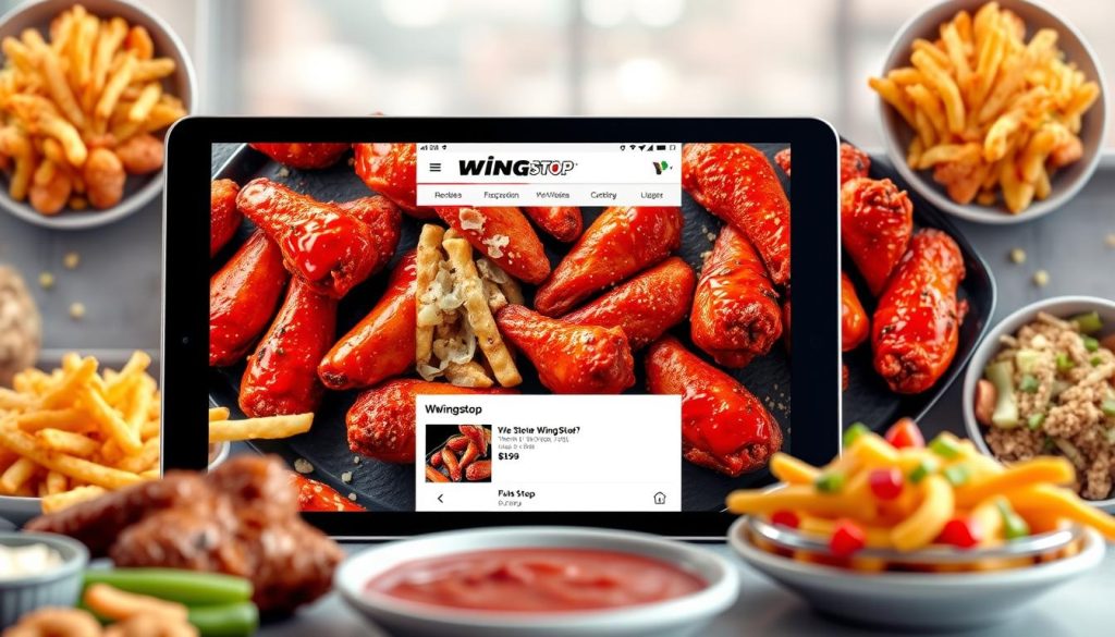 Wingstop online ordering