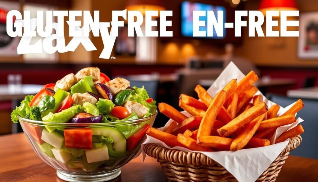 Zaxby's gluten-free selections