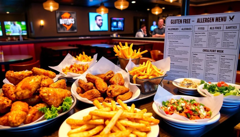 buffalo wild wings allergen menu