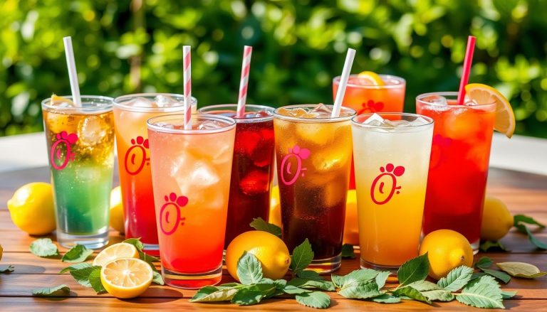 chick fil a drink menu