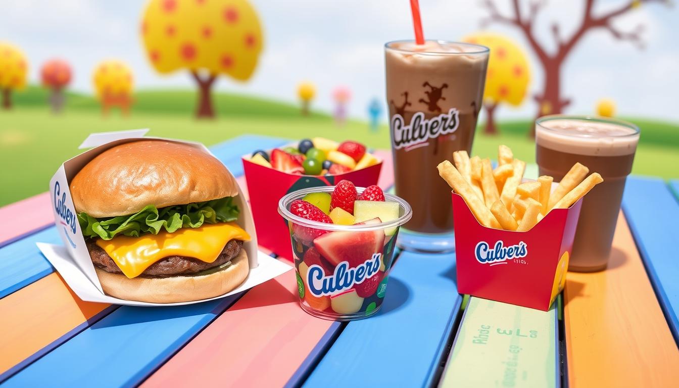 culvers kids menu