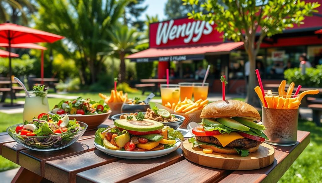 dairy-free dining at Wendy's