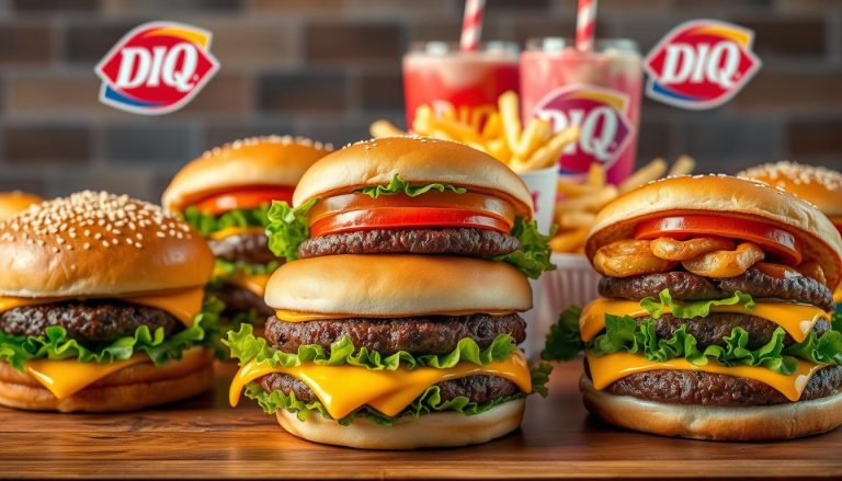 dairy queen burgers menu