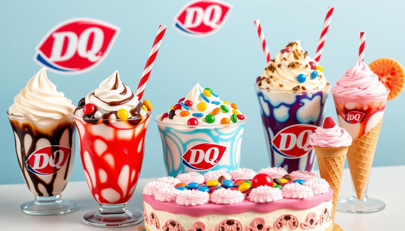 dairy queen dessert menu