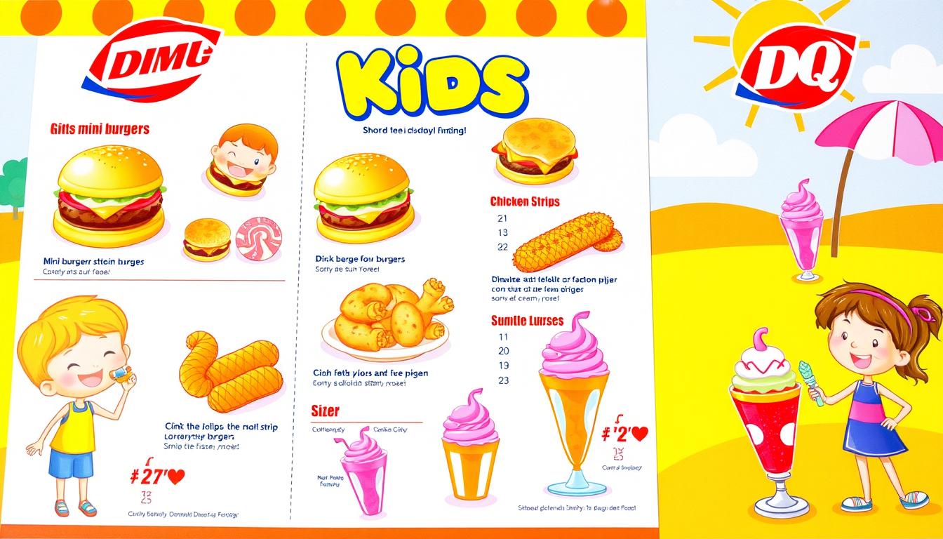 dairy queen kids menu