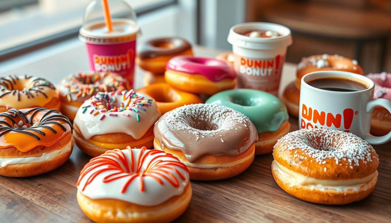 dunkin doughnuts menu