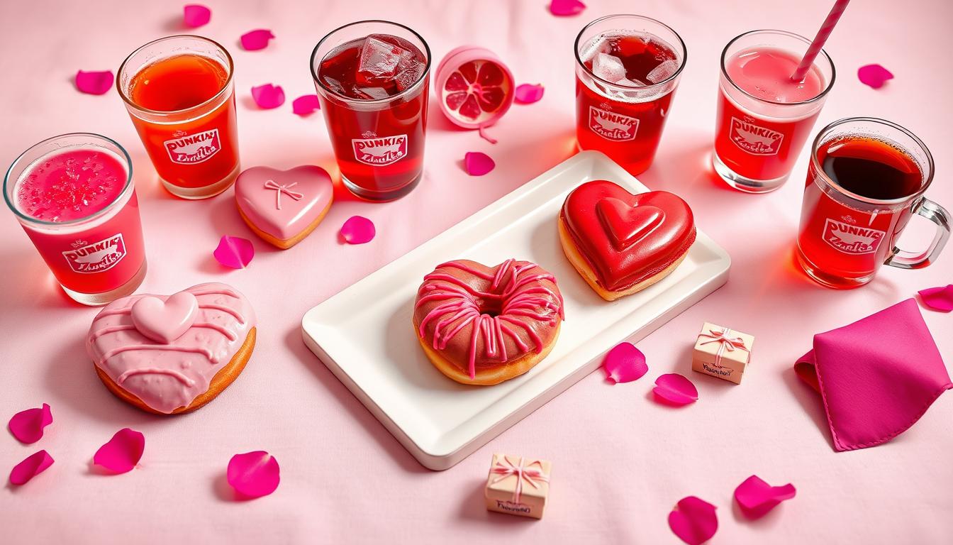 dunkin valentines menu