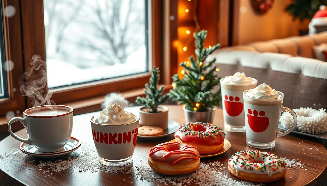 dunkin winter menu