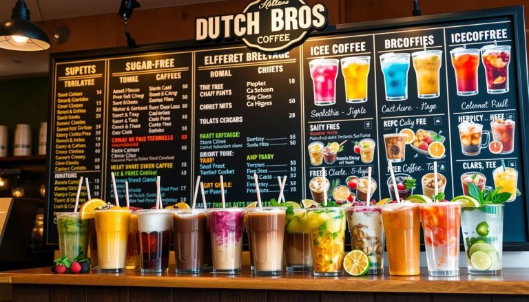 dutch bros sugar free menu