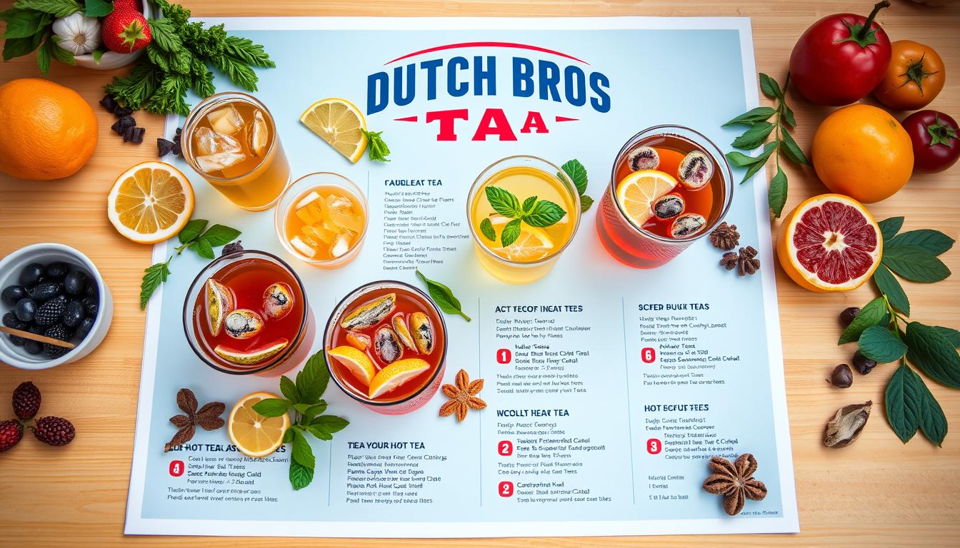 dutch bros tea menu