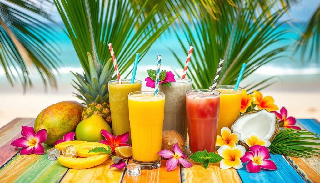 off-menu tropical delights