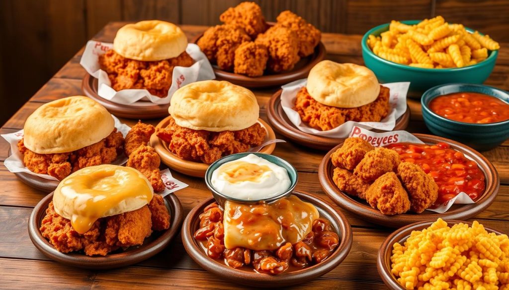 popeyes menu specials