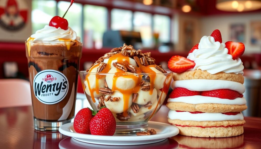 popular Wendy's desserts