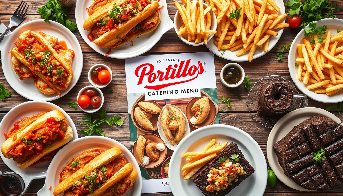 portillo's catering menu