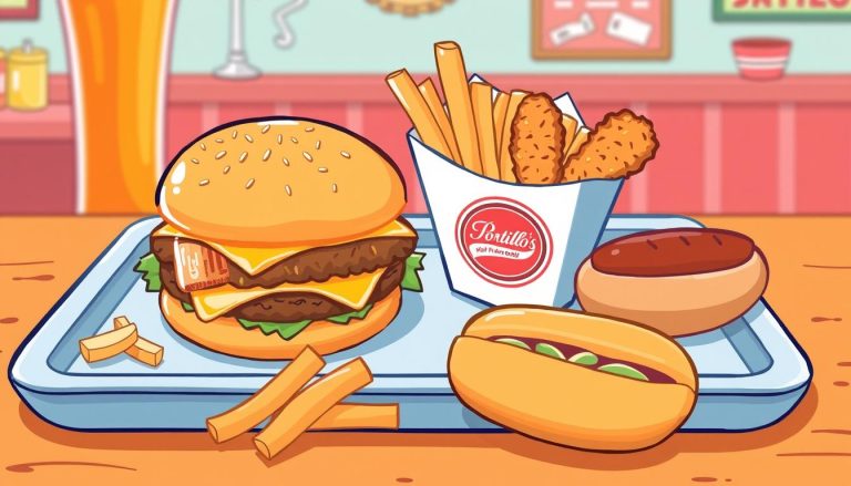 portillos kids menu