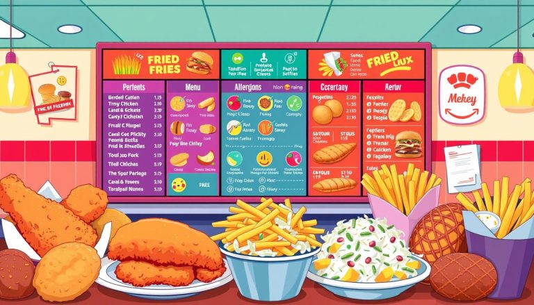 raising cane's allergen menu